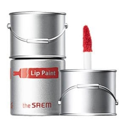 Тинт-помада для губ The Saem Lip Paint 06 Peach Amber, 6,5 мл