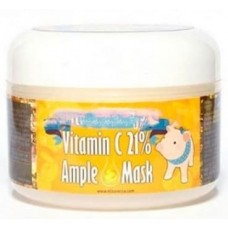 Разогревающая маска для лица Elizavecca Vitamin C 21% Ample Mask, 100 мл