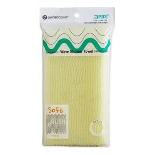 Мочалка для душа Sungbo Cleamy Wave Shower Towel 1 шт.