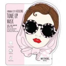 Тканевая маска для лица Baviphat Urban City Azulene Tone-up Mask Whitening, 25 гр.