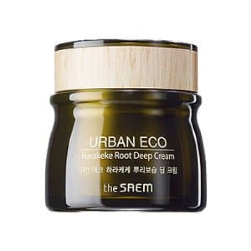 Крем для лица The Saem Urban Eco Harakeke Root Deep Cream с экстрактом корня новозеландского льна, 60 мл