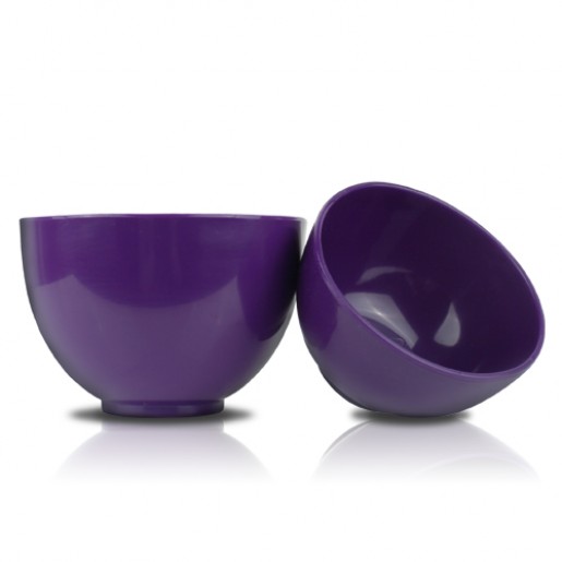 Чаша для размешивания маски Anskin Rubber Bowl Small Purple маленькя, сиреневая, 300 мл