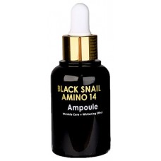 Ампульная сыворотка для лица Eyenlip Black Snail Amino 14 Ampoule с аминокислотами, 30 мл