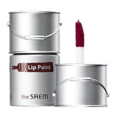 Тинт-помада для губ The Saem Lip Paint 01 Crimson Red, 6,5 мл
