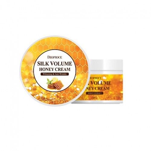 Питательный крем для лица Deoproce Moisture Silk Volume Honey Cream, 100 мл
