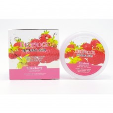 Крем для лица и тела Deoproce Natural Skin Strawberry Nourishing Cream, 100 гр.