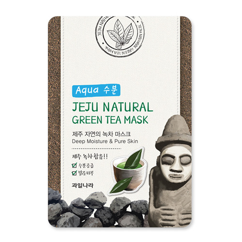 Маска для лица успокаивающая Jeju Nature's Green Tea Mask, 20 мл