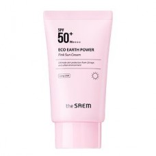 Солнцезащитный крем The Saem Eco Earth Power Pink Sun Cream, 50 гр.