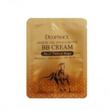 Пробник Deoproce Horse Oil Hyalurone BB Cream 21, 1 мл