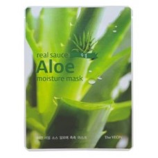 Маска для лица Real Sauce Aloe Moisture Mask с экстрактом алоэ, 22 мл