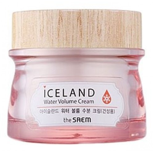 Крем минеральный The Saem Iceland Water Volume Hydrating Cream for dry skin, 80 мл