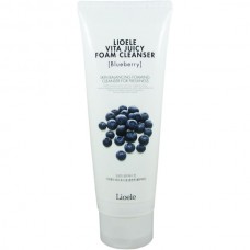 Пенка для умывания Lioele Vita Juicy Foam Cleanser Blueberry, 150 мл