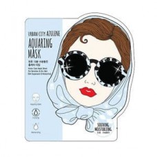 Тканевая маска для лица Baviphat Urban City Azulene Aquaing Mask Soothing & Moisturizing, 25 гр.