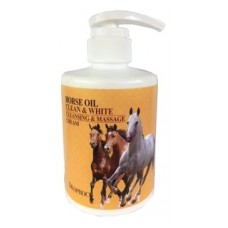 Крем для тела массажный очищающий Deoproce Horse Oil Clean & White Cleansing & Massage Cream с лошадиным жиром, 450 мл