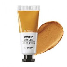 Универсальный цветной пигмент The Saem Semi Pro Multi Color 06 Yellow, 5 мл