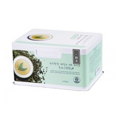 Успокаивающие маски для лица A'Pieu Daily Sheet Mask Green Tea Soothing, с экстрактом зеленого чая, 1 х 33 шт. 