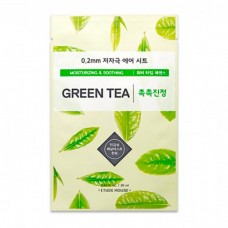 Маска тканевая Etude House Therapy Air Mask Green Tea с экстрактом зеленого чая, 20 мл