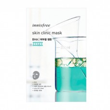Ультратонкая листовая маска для лица Innisfree Skin Clinic Mask Hyaluronic Acid с гиалуроновой кислотой, 20 мл