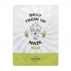 Тканевая маска Village 11 Factory Daily Fresh up Mask Aloe с экстрактом алоэ, 20 мл