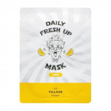 Тканевая маска для лица Village 11 Factory Daily Fresh up Mask Lemon с экстрактом лимона, 20 мл